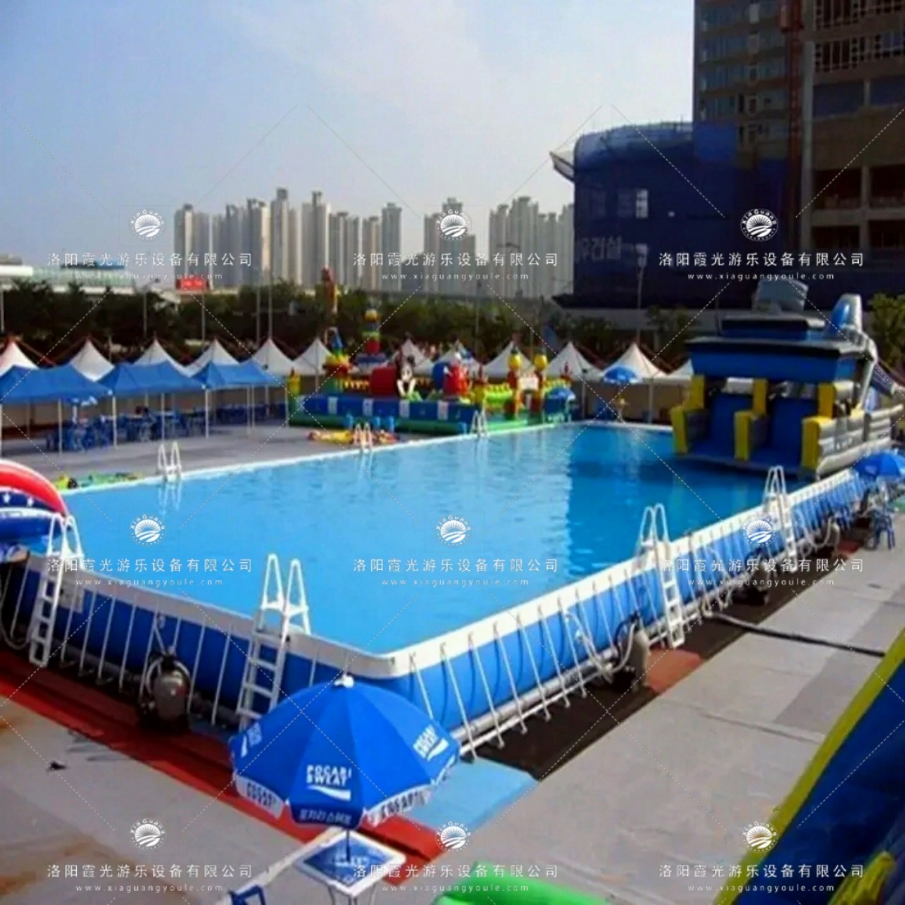 柳州广告支架游泳池